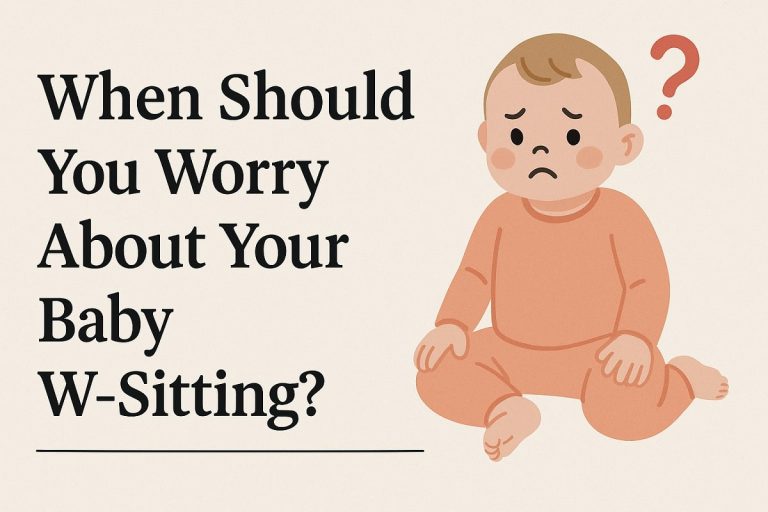 W Baby Sitting When Should You Worry About Your Baby W-Sitting