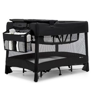 4moms Breeze Playard Diaper Caddy – Black