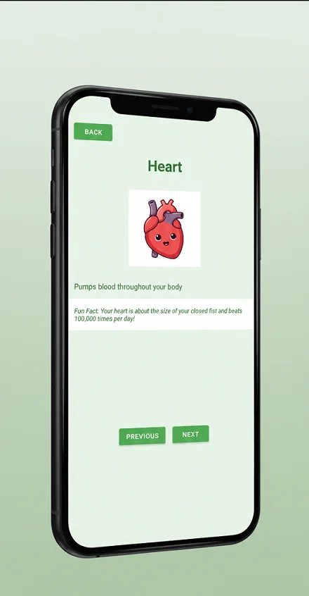 Body Parts Games: Learning