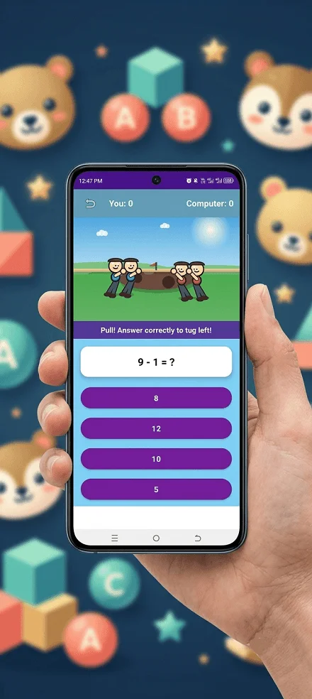 Tug of War: Math game